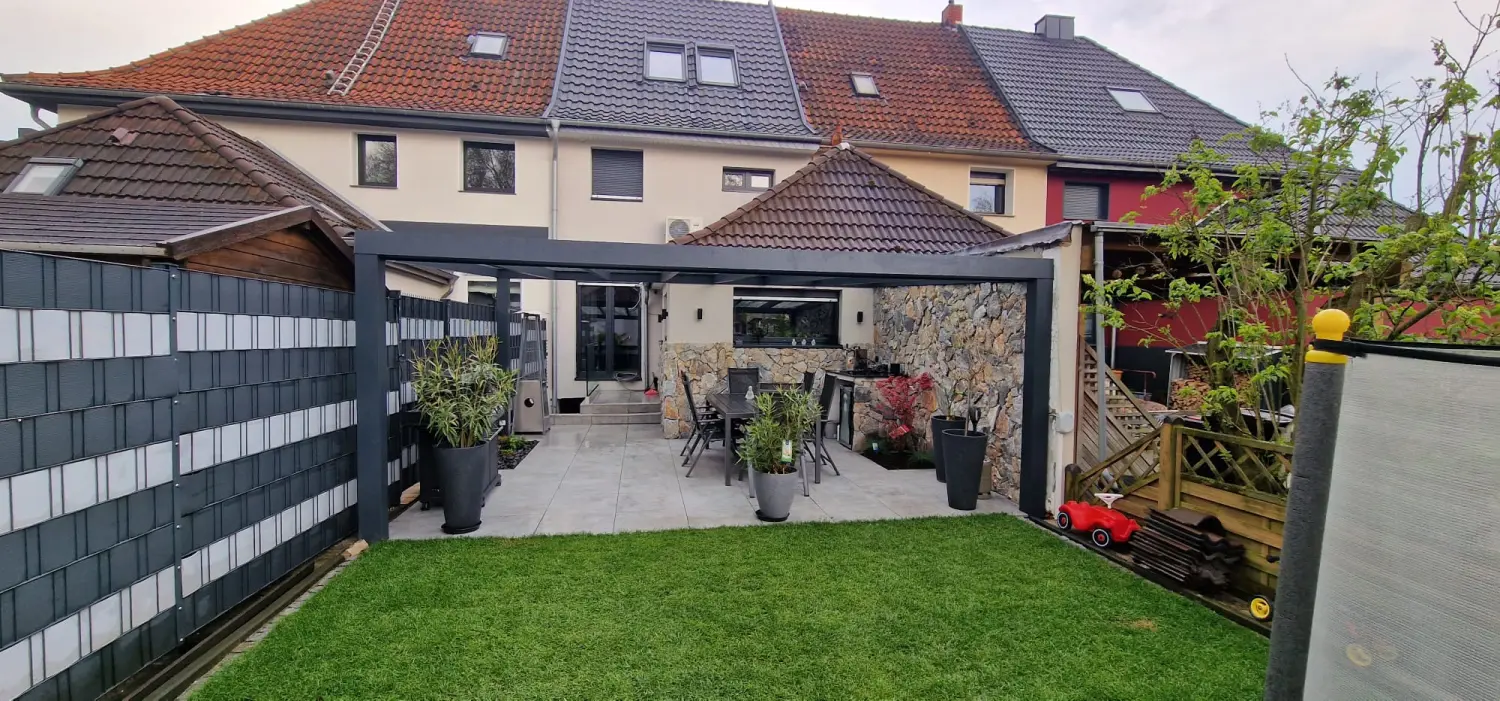 Projektbau Tysiak, Hausgartenüberdachung